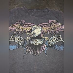 Women's Sinful Gray Cotton Tee
